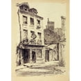 thumbnail image 2 of Camille Bourget 14x18 Gold Ornate Wood Frame and Double Matted Museum Art Print Titled - Rue Saint-Medard (1855-1912), 2 of 4