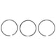thumbnail image 1 of Juego De Aros De Pistón De Motor De Gas, Juego De Aros De Pistón Uso A Largo Plazo Durable Y Resistente Para Automóvil Para Motor OTVIAP Piston Ring Replacement, 1 of 8