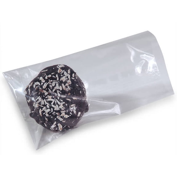 Pack Of 1000, 2.5 X 4.25" Solid Clear Flat Cello Bags 1.2 Mil Made In USA