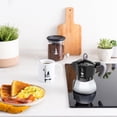 thumbnail image 4 of Moka Pot Bialetti Moka Induction 2 tazas de café espresso de 90 ml, color negro, 4 of 7