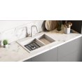 thumbnail image 2 of Kitchen Sink Mat Protector, 12x11 Inch Dish Rack, Raised Feet for Drainage, Scratch Resistant Surface, Dishwasher Safe, 2 Pack, Black, 2 of 5