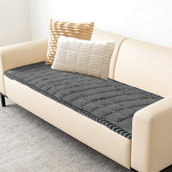 GIRACOA Fuzzy Dog Couch Cover – Washable, Non-Slip Pet-Friendly Sofa Protector for Furniture