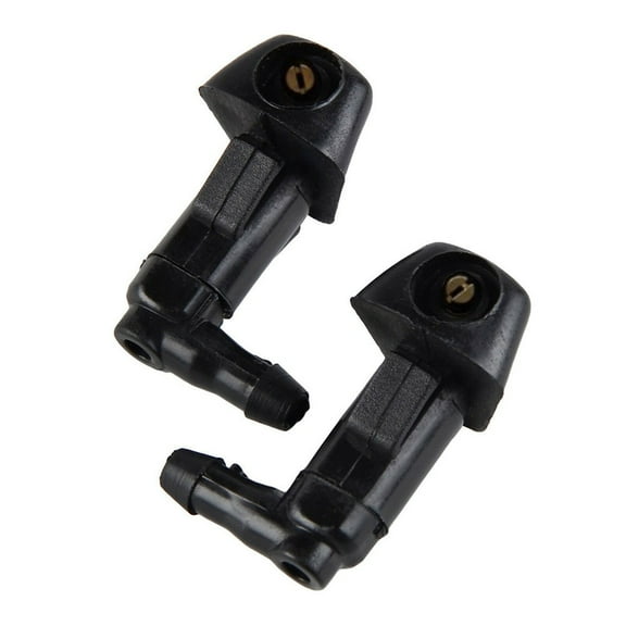 CENL 2X Windshield Washer Wiper Water Spray Nozzles For Honda 2003-2016 2007 2pcs Black Car Auto Parts Replacement