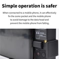 thumbnail image 4 of Soporte De Trípode Para Teléfono Con 1/4 Orificio De Tornillo Estabilizador De Teléfono Soporte Para Teléfono Fácil De Usar Antideslizante Plegable Compatible Para Dji Osmo Pocket Phone Gimbal Sweethay EL006863-00, 4 of 6