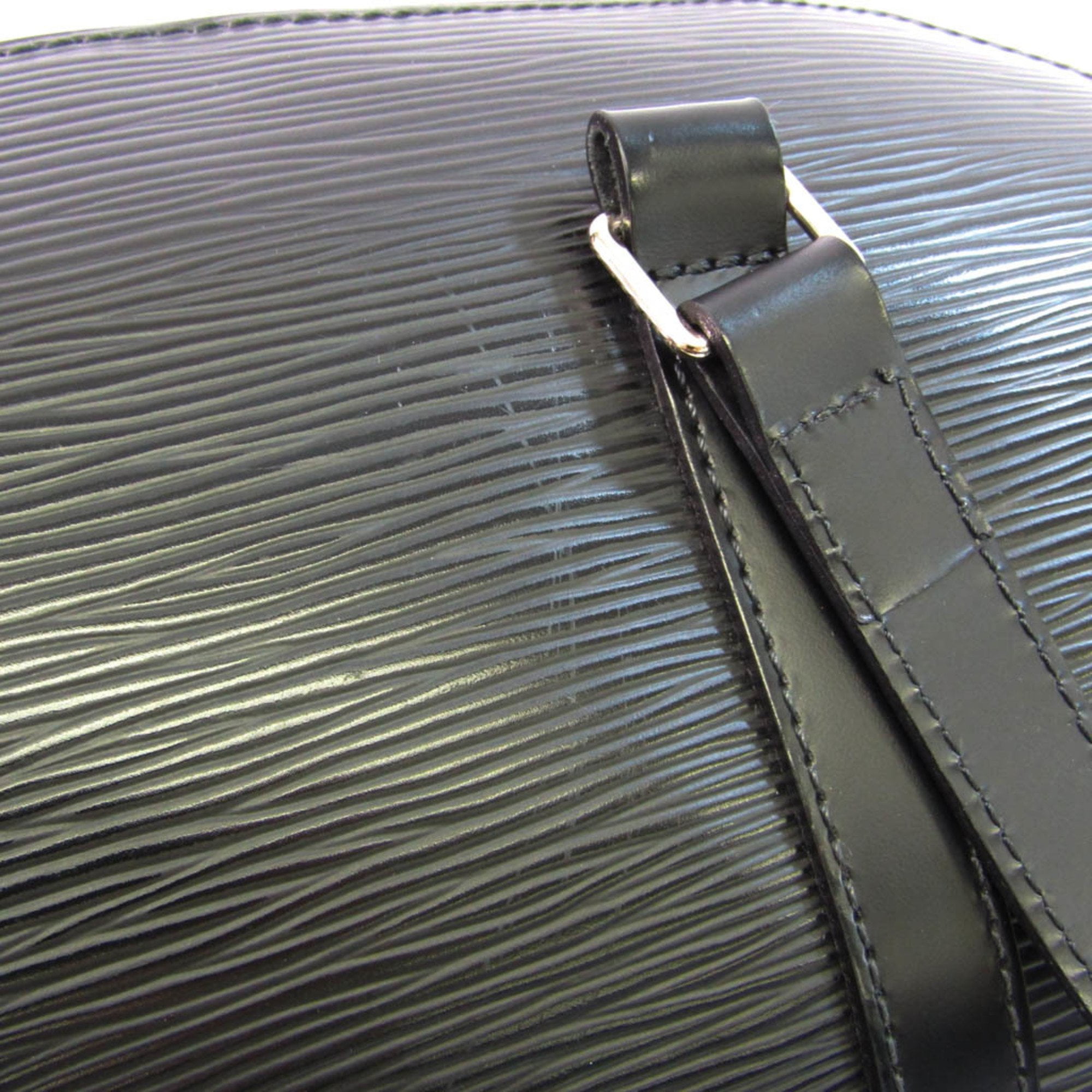 EPI Leather Noir Soufflot Papillon Cylinder Barrel Bag (Authentic Pre-Owned)