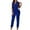 Blue, variant on Wyzesi Women Shorts Suit Jean White Women's Casual Fashion Commuting Pants Small Suit Two Piece Set Sweatsuit Set for Women Shorts Athletic Shorts Suit for Women Inseam