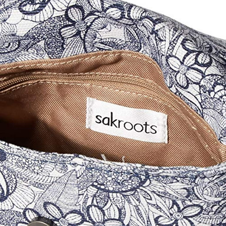 Women s Sakroots Pacific Mini Crossbody Bag 8.5 x 2.3 x 6.3