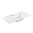 thumbnail image 5 of Modway Elysian 36" Wood Bathroom Vanity in White Brown, 5 of 10