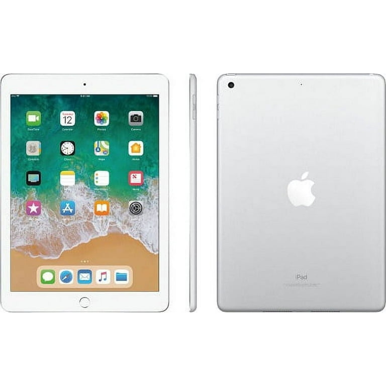 Apple, iPad 5th Gen, Wi Fi Cellular 32GB Silver, Refurbished