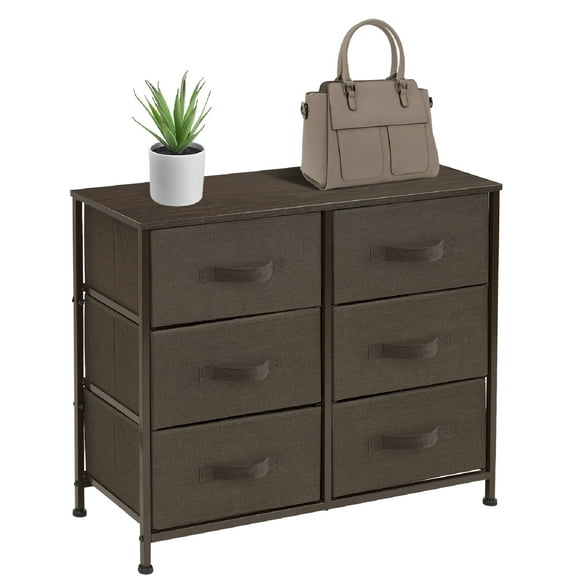 Sorbus 5 Drawer Dresser, Brown, Compact Storage Unit for Bedroom, Office, and Nursery