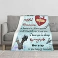 thumbnail image 2 of LHSHID Bereavement Gifts Sympathy Gift Blanket Flannel Soft and Comfortable Anti static Bed Sofa Blanket 50x60in, 2 of 5