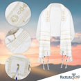 thumbnail image 3 of Mantón de oración Tallit Halleluyah, 183 x 56 cm, con bolsa, 3 of 6