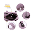 thumbnail image 2 of Bolso Belug   Multifuncional Impermeable Violeta, 2 of 4