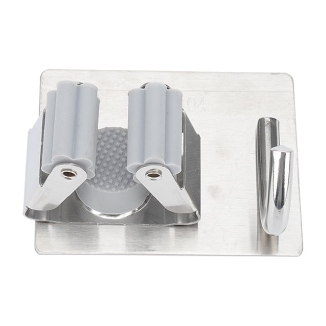 Porte-Balai, porte-balai à Vadrouille Réglable Automatique pour Cuisine pour Salle de Bain