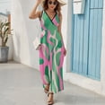 thumbnail image 6 of Leopard Print Pattern Sleeveless Dress Female Clothing Dress Women Summer 2025 Dress, 6 of 7