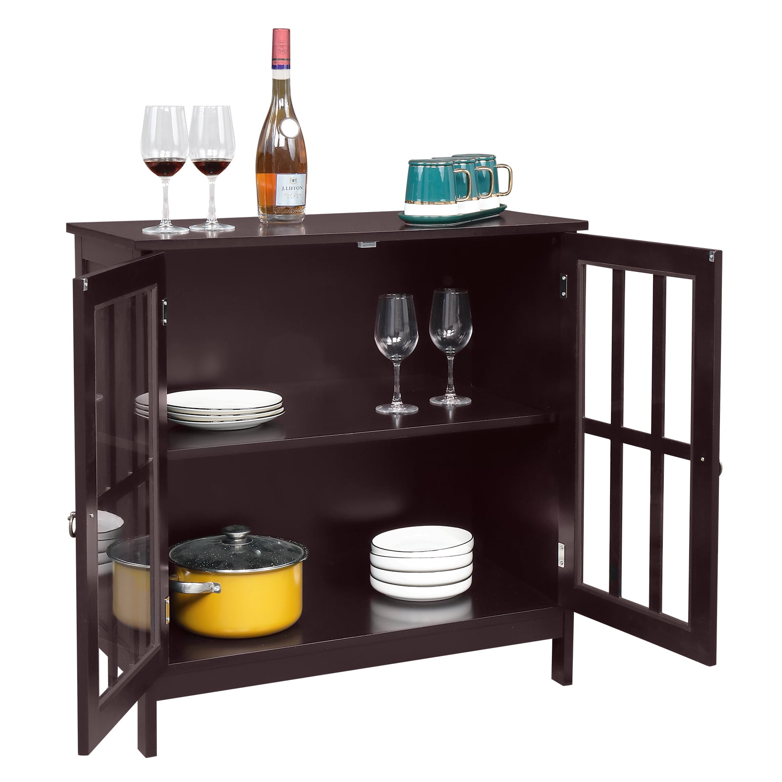 Buy SYNGAR Kitchen Sideboard Buffet Entertainment Center with Storage