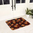 thumbnail image 4 of Halloween Non Slip Door Mat, pumpkin halloween flower Halloween Decor Absorbent Bath Tub Mats, Bathroom Rugs Welcome Mat, Bath Mat for Halloween Decor Home, Kitchen 16x24in, 4 of 6
