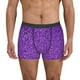 thumbnail image 1 of Balery Glitter Purple Calzoncillos bóxer para hombre, ropa interior de algodón suave y transpirable con cinturilla de nailon-Medium, 1 of 5