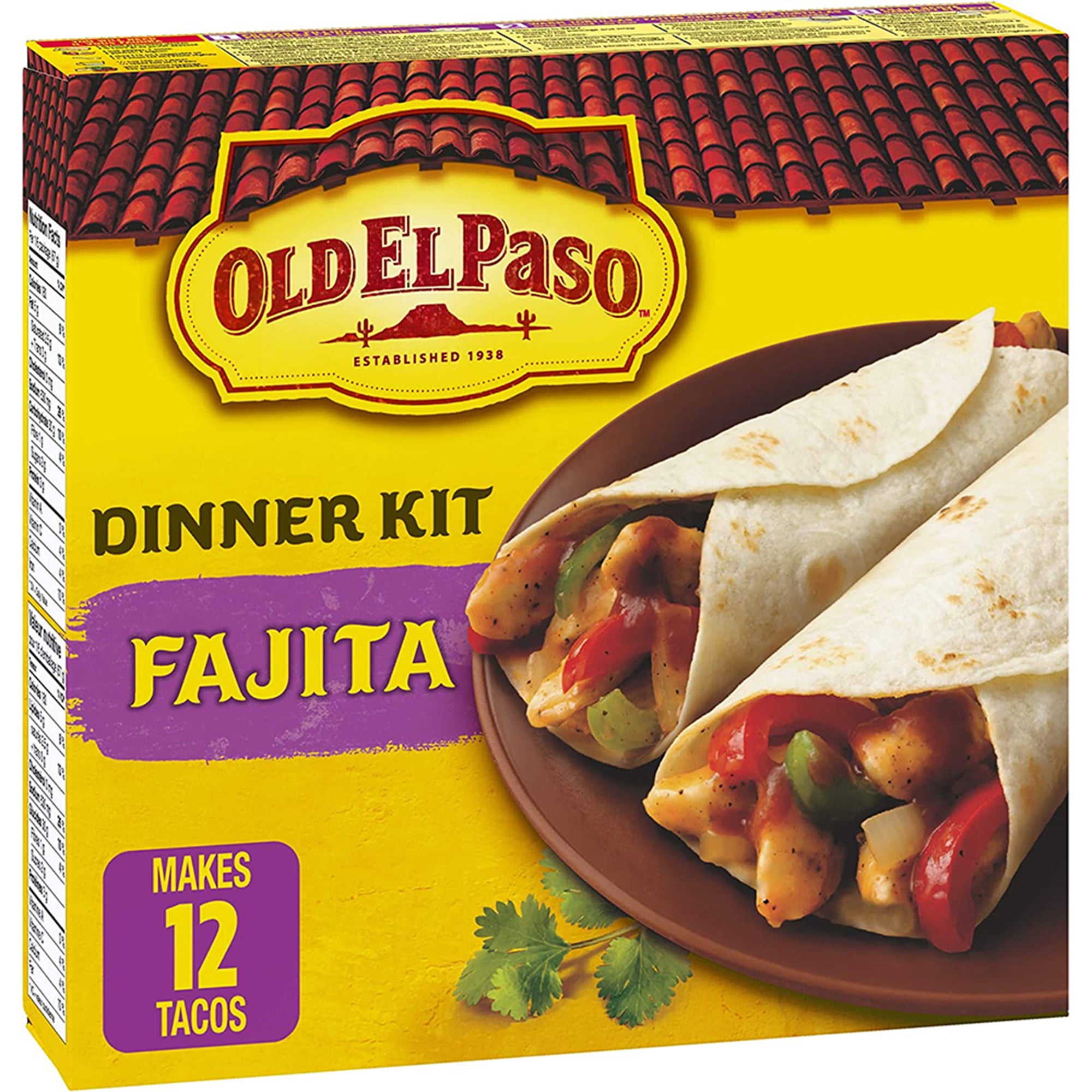 Old El Paso Fajita Dinner Kit, 12 Count, 400 Gram