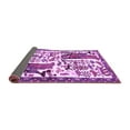 thumbnail image 2 of Ahgly Company Indoor Round Animal Purple Traditional Area Rugs, 7' Round, 2 of 4