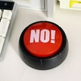 thumbnail image 3 of Yes Button or No Button with Sound, Answer Buzzers Set of 1 Buzzers for Game Show, Yes No Button, Gag Gifts, 3 of 7
