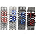 thumbnail image 2 of Xinyolin Fashion LED Digital Alloy Men Women Wrist Watch Bracelet, Chain Valentines Gift, 2 of 8