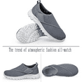 thumbnail image 5 of Leisure sports Velcro elderly shoes with wide and swollen feet for middle-aged and elderly men and women, soft soled walking shoes, 5 of 7