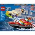 thumbnail image 2 of Set LEGO City Lancha de Rescate de Bomberos 60373, 2 of 4