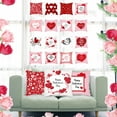 HYUERMEN Clearance Sales 2025 Valentines Pillow Covers 18x18in