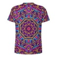 thumbnail image 4 of T Shirt For Men Vintage Ethnic T-Shirt Men Colorful Tribal Print Classic T-Shirts Premium Trending T, 4 of 6