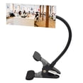 thumbnail image 1 of Clip-On Security Mirror to See Behind You - 6.7" x 3" Convex Cubicle Mirror for Personal Safety, 360° Adjustable Rear View Monitor for Desk, Office, Warehouse & Workplace Security, 1 of 5