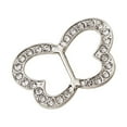 thumbnail image 2 of Hebilla de diamantes de imitación, elegante artesanía, deslizador de cinta nupcial para ropa, cinta para mujer Mariposa Argenta, 2 of 9