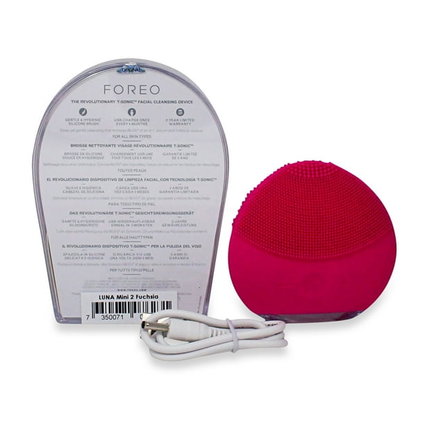 LUNA Mini 2 - Fuchsia by Foreo for Women - 1 Pc Cleansing Brush