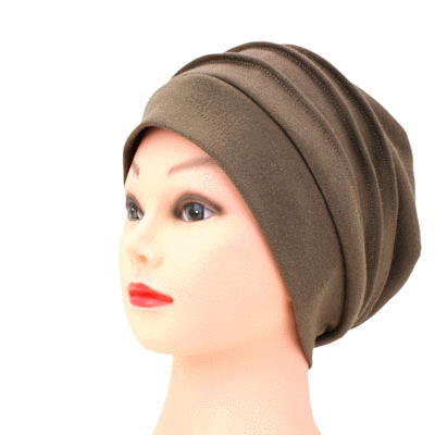 Slouchy Turban Hat – Chemo Cap for Cancer Patients Comfort Luxury Design Ultra Durable Soft Blend