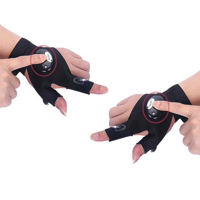 Linterna Led Guantes Ligeros Para Pesca Al Aire Libre Gadgets Para Herramientas Regalos Para Reparar Trabajo En Lugares Para Hombres Mujeres Pesca Camping Senderismo Y Actividades Al Aire Eigraketly OD009347-01