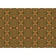 thumbnail image 1 of Ahgly Company Indoor Rectangle Patterned Dark Bronze Brown Area Rugs, 5' x 7', 1 of 6