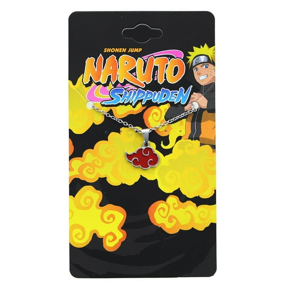 Naruto Shippuden Pendentif Nuage Rouge Collier