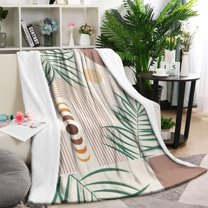 Boho Bohemian Art Blanket,Comfortable Soft Flannel Throw Blanket,All Season,Warm Lightweight Blankets for Sofa Bed Couch Living Room Chair,60"x80"(150x200cm)