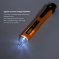 thumbnail image 4 of Digital NonContact Current, Voltage Detector Test Pen Socket para Foco Testers Cord Light Extension Measuring Instrument AC121000V Yellow Black, 4 of 7