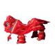 thumbnail image 4 of Marioneta china de juguete de León, marioneta de danza del león de cuerda, creativa, portátil, artesanía, decoración de año Nuevo Chino, Festival de Rojo, 4 of 9