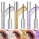 thumbnail image 1 of Bekoeen 3PCS Máscara de pestañas con purpurina Sombra de ojos Alargamiento Voluminizador Máscara de colores Diamantes brillantes Máscara de diamantes plateados Pestañas coloridas impermeables para pes, 1 of 5