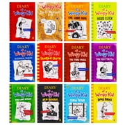 Diary of a Wimpy Kid by Jeff Kinney 12 Books Collection Box Set - Ages 7-12 - Paperback