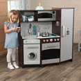 thumbnail image 3 of KidKraft Large Play Kitchen with Realistic Lights and Sounds, Espresso/Silver, 3 of 3