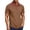 Khaki, variant on LTTVQM Men's Polo Shirts Short Sleeve Lightweight Casual Classic Button Down Tees Basic Summer Golf Shirt Basic Tops White 3XL
