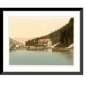 Historic Framed Print, Achensee Seepitz Tyrol Austro-Hungary, 17-7/8" x 21-7/8"