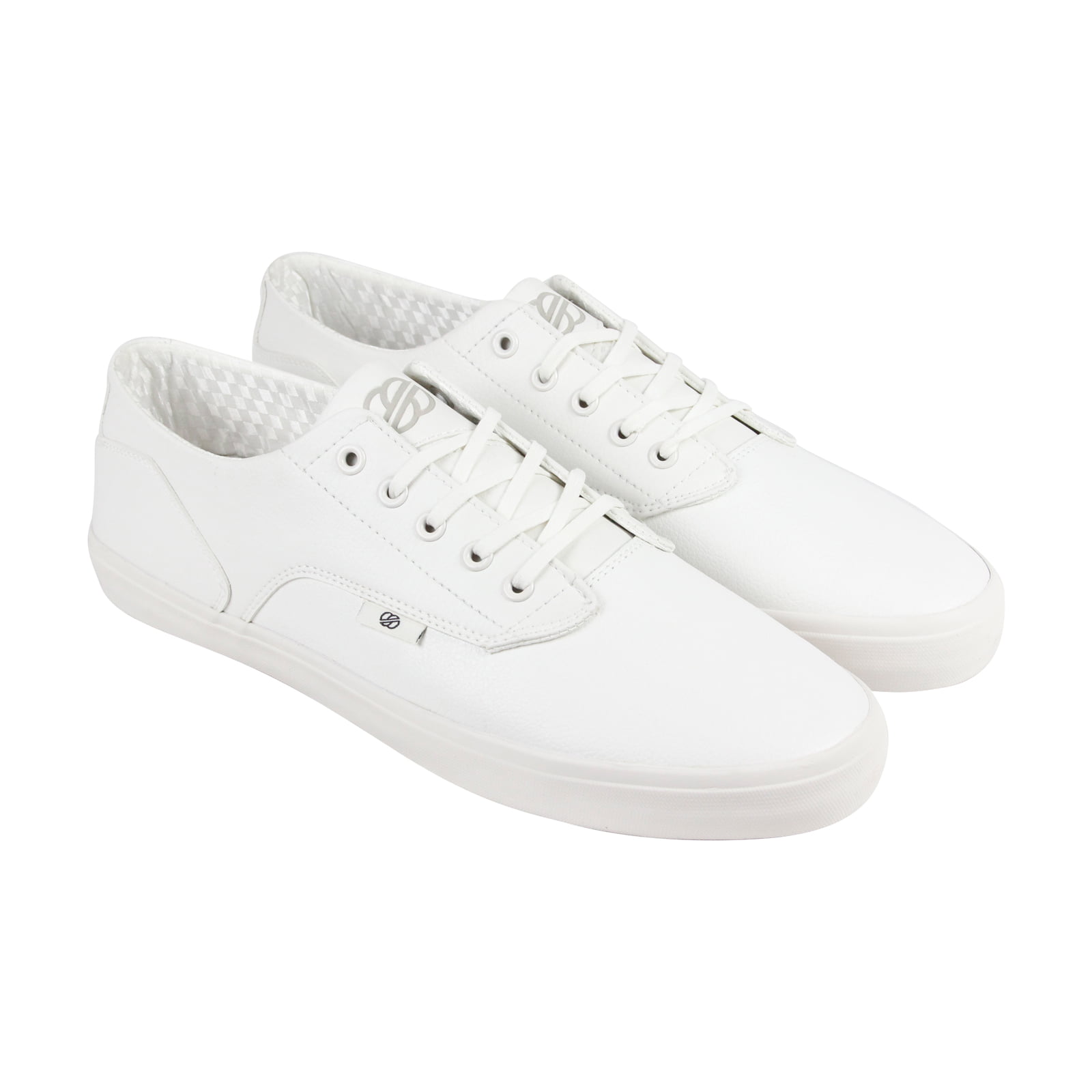Radii Axel Mens White Leather Lace 