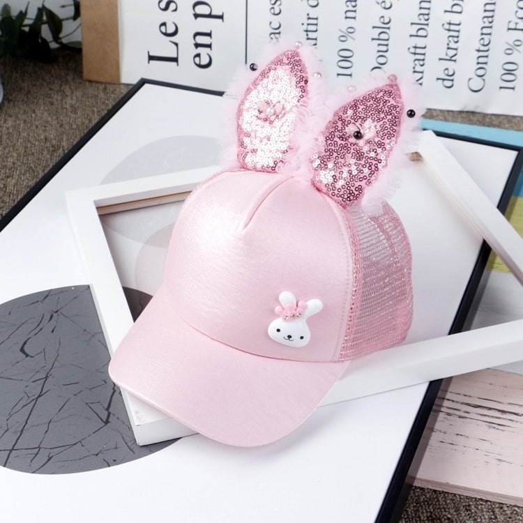 Girls Pink cap, Adorable Baseball Caps 