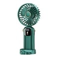 cuyhtdup Portable Handheld Fan with 100 Speed Settings, 4000mAh Battery