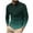 Mens Shirts Multicolor, variant on Big & Tall Golf Shirts for Men S-5X Plus Size Long Sleeve T-Shirts with Zipper Collared Pullover Gradient Printed Casual Work Tees Tops