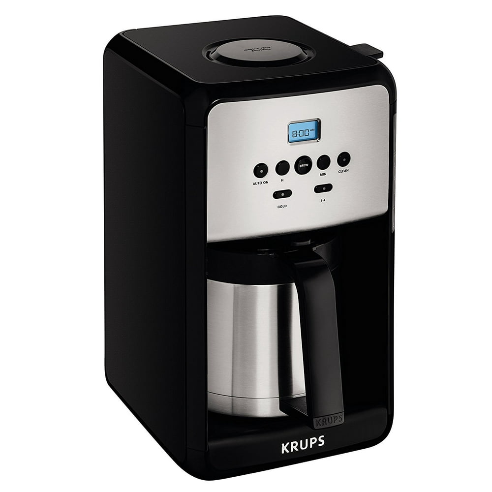 KRUPS ET351 SAVOY Programmable Thermal Stainless Steel Filter Coffee